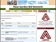 Tablet Screenshot of heatgarden.com